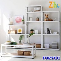 Foryou272 지후 안전을 생각한 틈새 앵글선반 2단 앵글 선반 철제 조립식, 상세페이지 참조, 블랙