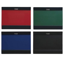 KINGJIM 킹짐 마그네틱 자석 A4-S 클립보드 Mag Flap 가로형, 블랙