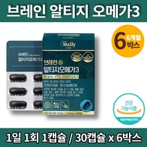 코스트코 프리미엄 징코 트루 알티지 오메가3 리 스리 RTG 생선오일 지방산 플라보놀배당체 GINKO 20대 30대 노인 영양제, 6박스