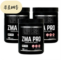 유니버셜 ZMA 프로 180개입 3세트 [미국 직배송], 3개