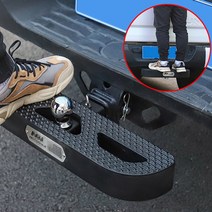 모하비 50mm 리시버 후면 발판 겸용 트레일러 견인 장치 히치 볼 마운트 2인치, 1개