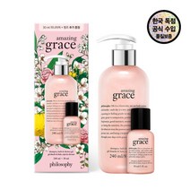 LG생활건강 필로소피 어메이징그레이스 샤워젤 버블배스 기획 (240ml+30ml), 상세 설명 참조