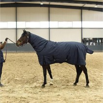 말옷 방한 말용품 따뜻함 방한복 의류 겨울 승마 실내용 패드 말덮게, 네이비 115cm 등판길이, 1. 네이비 블루 115cm 등길이