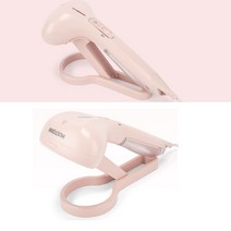 휴스톰 핸디형 파워 스팀다리미 핑크HI-5500P/거치대 포함, 단품