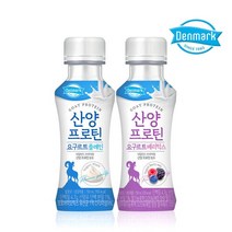 덴마크 산양프로틴 요구르트150ml 플레인/베리믹스 24입, 산양프로틴 베리믹스 150ml 24입, 24개, 150ml