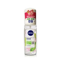 니베아 데오드란트 내추럴리굿 그린티 피오니향 미스트, 2개, 75ml