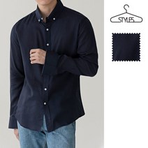 [스타일에스] [스타일 에스]M-3XL 옥스포드 무지 린넨 셔츠