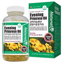 네추럴라이즈 감마리놀렌산 달맞이꽃종자유 300캡슐, 단품, 단품