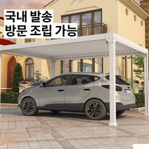 조립식파고라 주차장만들기 야외 파고라제작 정자만들기, 선택안함, 1.파고라SGP 3x3M(화이트)