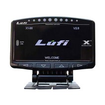 엔진튠업 lufi xf obd2 플러그 디지털 터보 부스트 오일 압력 온도 게이지 자동차 afr rpm 연료 속도 ext 오일 미터 영어 버전, 다중