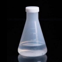 밀폐 플라스틱 플라스크 250ml 화학 실혐 수업 재료 교재 실험 과학 방과후 연구 학습