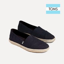 [탐스] [공식] 슈즈 알파가타 로프 에스파듀 슬립온 Black