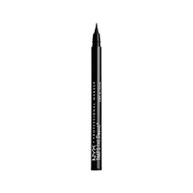 NYX PROFESSIONAL MAKEUP 댓츠 더 포인트 리퀴드 아이라이너, Hella Fine, 0.03 Fl Oz (Pack of 1)
