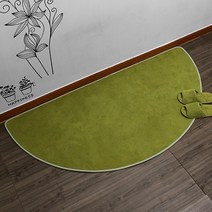 극세사 모던 반원러그 (3color), 그레이