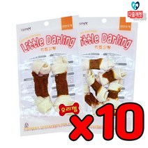 이튼튼 잇몸염증방지 개껌 10개 치석껌 강아지치주염예방 강쥐껌 말티검, 오리말이 5p