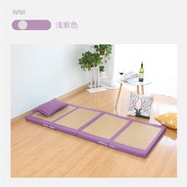 스로우토퍼 여름 침대 퀵슬립 캠핑 쿨 차박 토퍼 거실 쿨링 냉감, 150x200x8센티, 자주색