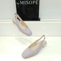 미소페 11191200311 여성단화굽 슬링백