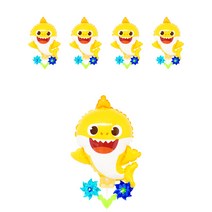 캐릭터 바람개비풍선(랜덤색상) 핑크퐁 아기상어, 5개