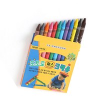 화신문구 모나미 크레파스+색연필+싸인펜 3종 색칠세트 노랑 파랑 분홍 색상선택