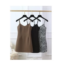 민소매원피스 어깨끈원피스 브이넥 나시 끈원피스