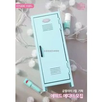 미니 락커 철제 캐비닛 수납장 화장품 정리함 소형, 민트 그린