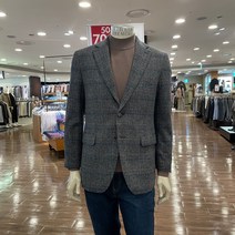 트레몰로 (주)세정 남성 F/W 가을 겨울 모직 알파카 혼방 일반핏 브라운 체크 기모 포멀 콤비 자켓 TGBFFWFA126 -7881 + 인디안 신사양말 증정