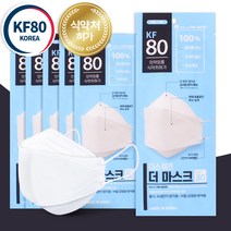 모두국산 디스이즈더 KF80마스크 대형 100매 개별포장, 25개입, 4개