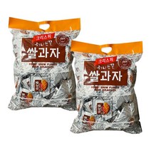 크리스피 허니눈꽃 쌀과자, 1kg, 2개