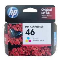 HP 46 CZ637AA CZ638AA 잉크 2020hc 2520hc HP2529 HP4729, 컬러(CZ638AA)