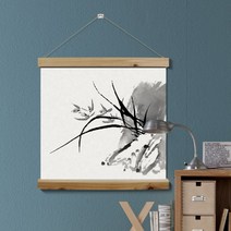 우드스크롤/60CmX60Cm-국화와난