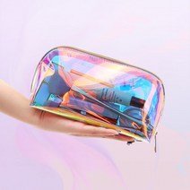 PVC 홀로그램 파우치 투명 화장품파우치