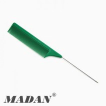 마단 애견 꼬리빗 PRO-50, 초록, 1개
