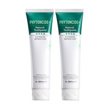 닥터윌리엄제이프로젝트 피톤치드 플러스 내추럴 치약, 130g, 2개