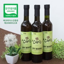 냉이 효소 500ml x 3병 이의영 산야초 유기농