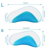 깔창 키높이 족저근막염 안전화 운동화 군화 신발 남성 여성 Sunvo 실리콘 젤 어린이 insoles for kids 아기 평발 정형 교정기 아치 지원 쿠션 패드 단독 112