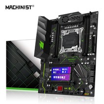 메인보드 MACHINIST X99 MR9A 프로 마더보드 LGA 2011 3 제온 V3 V4 시리즈 CPU NVME SATA M.2 슬롯 DDR4 ECC Non ecc RA 호환, 01 마더 보드