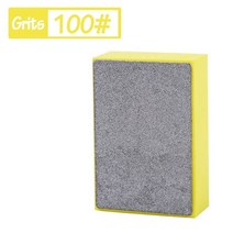 레오네 다이아몬드 핸드 폴리싱 패드 타일 유리 연마 그라인딩 블록 패드 돌 대리석 세라믹 연마 샌딩 디, 02 100grits