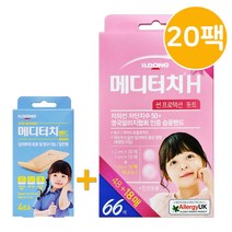 일동제약 메디터치H 썬프로텍션 돗트66매(대용량) + 일동 메디터치밴드 증정!, 66매