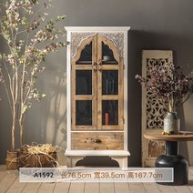 자개장 빈티지 레트로 수납 서랍, O