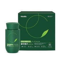 웰라이프 대상웰라이프 클로렐라 플래티넘 세트 부모님 명절 회사 선물, 1set