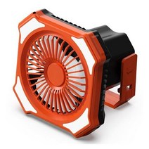 YOWOCHUNG 911939 시리즈 휴대용 캠핑 팬 180° 헤드 회전 LED 랜턴 천장 텐트 책상 보조 배터리 클립 리모컨 하이킹 바베큐 사냥 허리케인용 USB 충전식