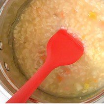 실리콘 미니 주걱 스파츌라 이유식 퍼기 죽 베이킹 요리 스패출러, 올리브