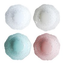 VBC까사 레이스 시리얼볼 19cm 아쿠아, 1개