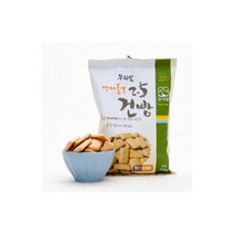 올가 간식 우리밀 발아통밀 2.5 건빵 (200g) 탕비실 회사 어린이 성인 캠핑 차박 홈파티 영화 선물, 6개
