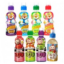 HACHO_ 파인애플원액 키위농축액 파인애플음료베이스 키위음료베이스 파인애플주스, 선택★ 뽀로로 235mlx24펫(밀크딸기 사과 블루베리, 선택★ 4)뽀로로 블루베리맛 235mlx24펫, 1, 뽀로로 블루베리맛