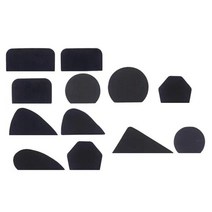 도자기공예 만들기 도구 물레 DIY점토에 대 한 방수 도자기 머그잔 핸들 금형 작은 컵에 도구 만들기 12, 01 Black