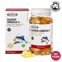 [새제품] 마더네스트 호주직구 슈퍼 오메가3 300정 (사은품증정) 호주산 피쉬오일 건강식품