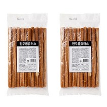 진주햄 롱츄러스 600g(60gx10개입) 2개 (포크 증정), 60g