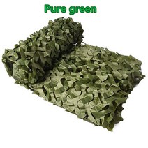 군사 위장 그물 정원 유니폼 사냥 자동차 텐트 화이트 블루 그린 블랙 베이지, 03 Pure green_08 3x5m