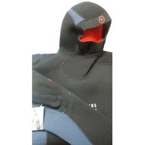 아쿠아렁 모노 아이스랜드 컴포트 세미 드라이 슈트 7mm 남성용 건식잠수복 후드형 원피스 타입, 후드형원피스타입(남성용)